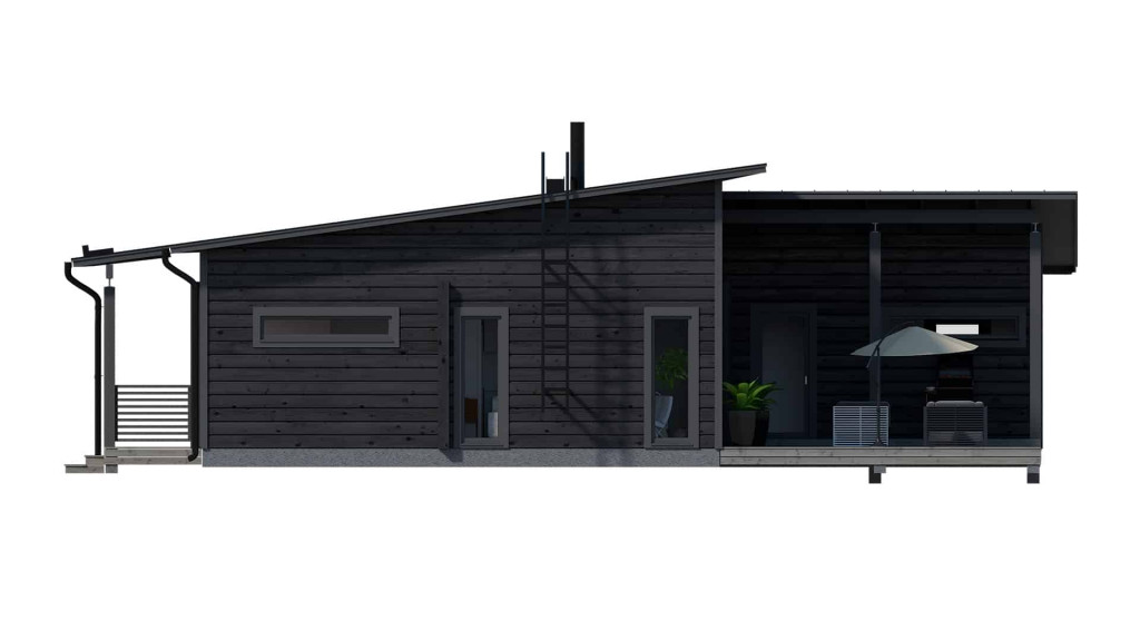 Log home Rusko 150 - Kuusamo Hirsitalot