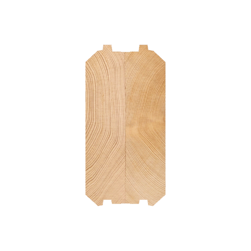Log type: Traditional laminated log LHP 95x195 mm