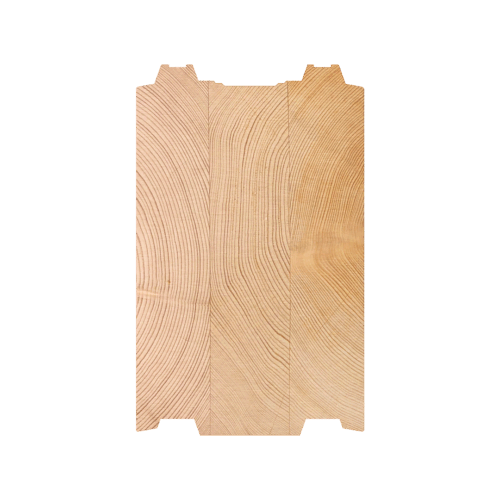 Log type: Modern laminated log LHM 135x220 mm
